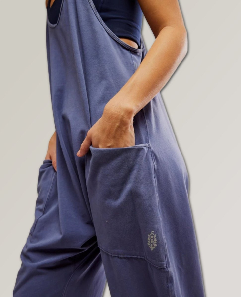 Hot Shot Onesie Blue Indigo - PINK ARROWS