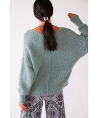 Icing V - Neck Pullover Spring Dust - PINK ARROWS