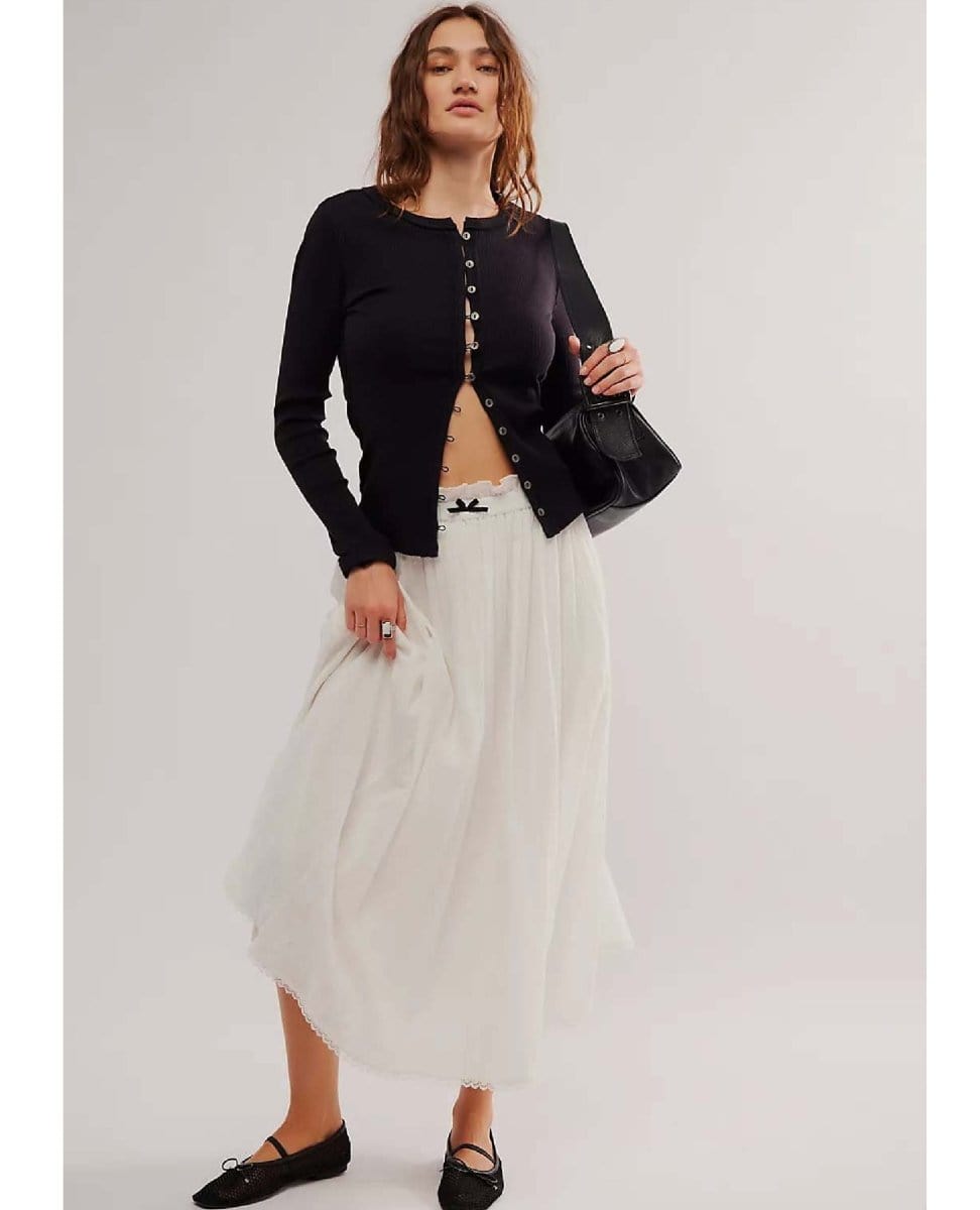 It's On Cardigan Black - PINK ARROWS