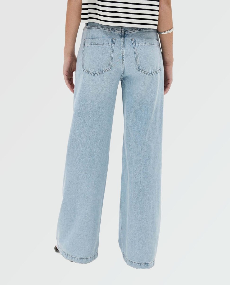 Jadyn Palazzo Major Blue - PINK ARROWS