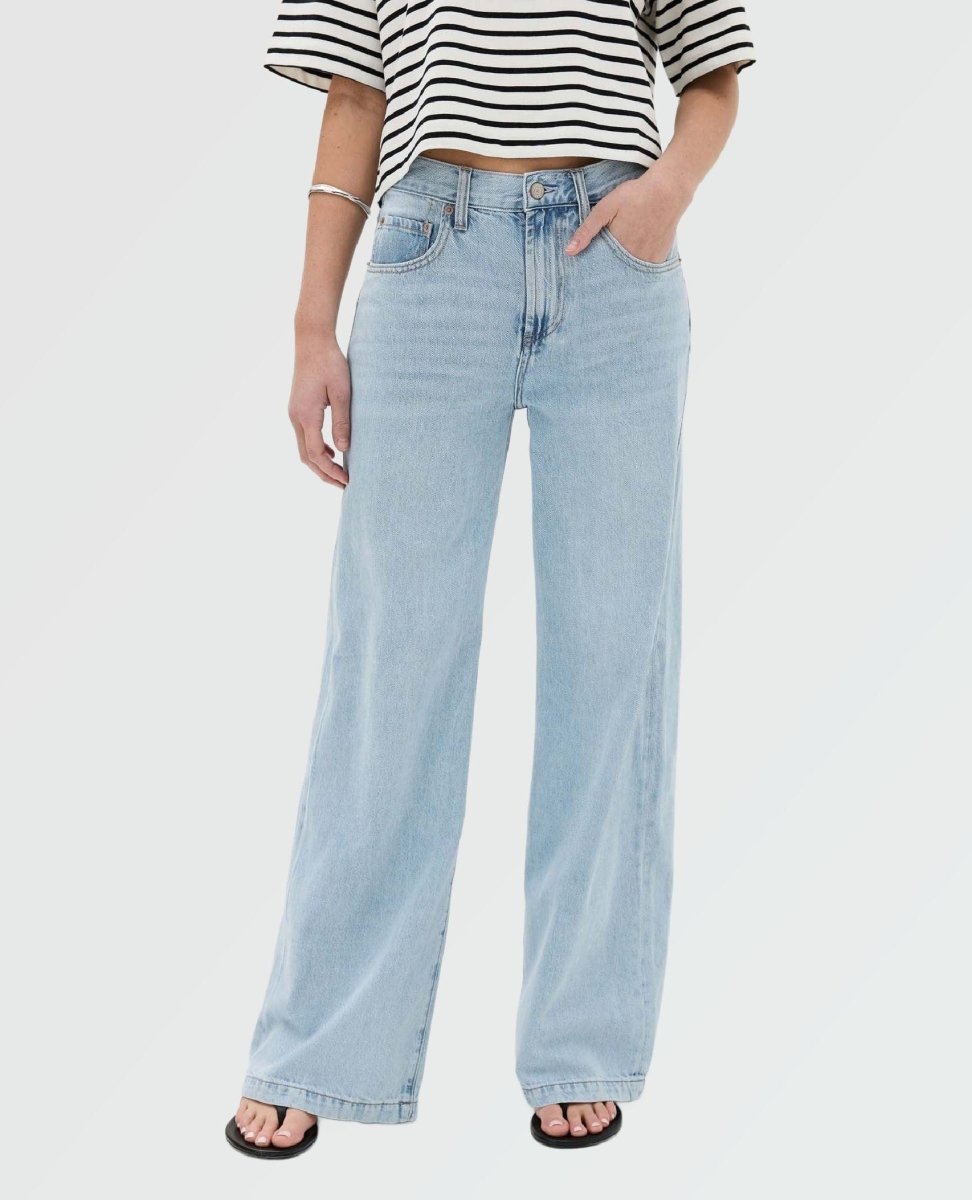 Jadyn Palazzo Major Blue - PINK ARROWS