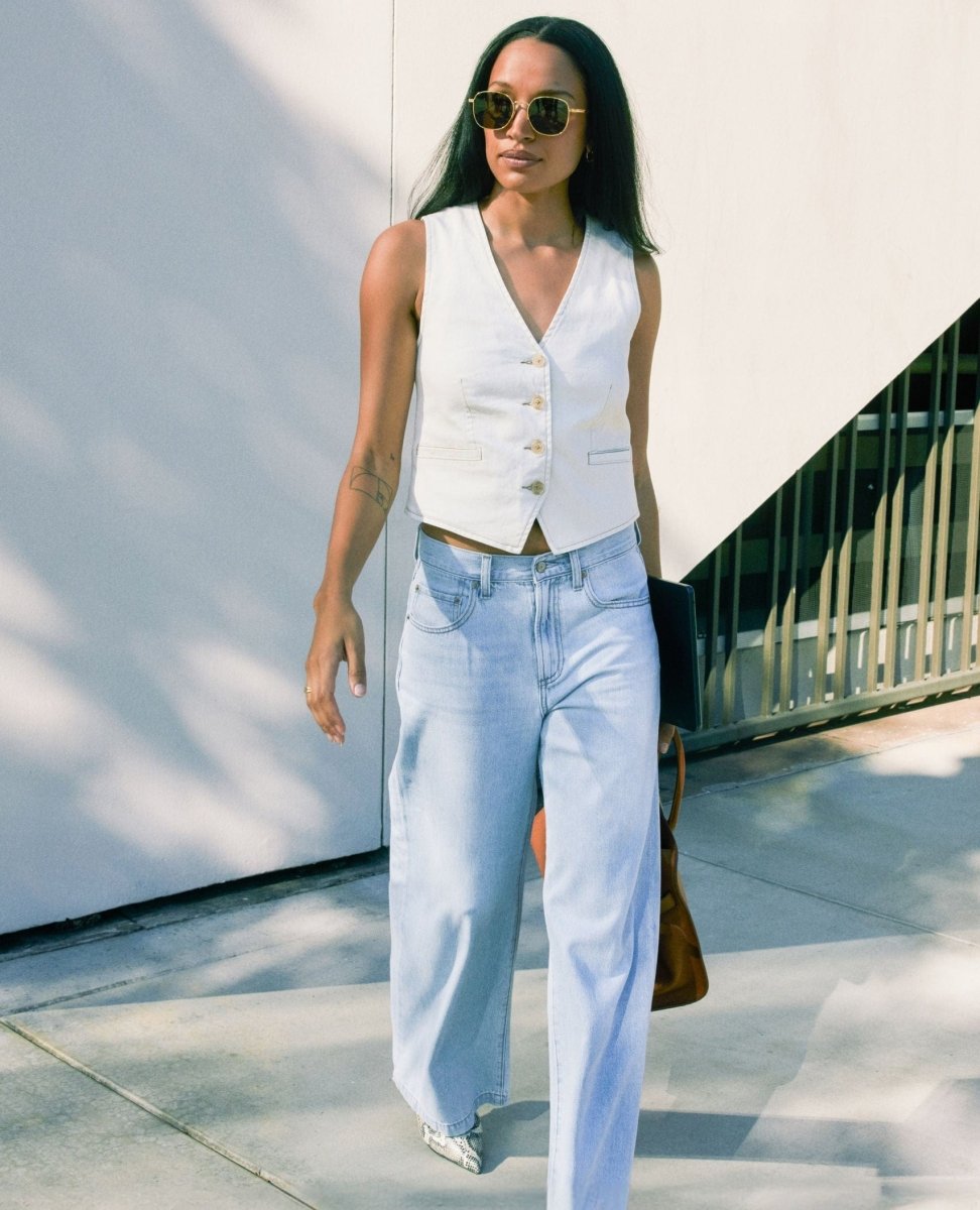 Jadyn Palazzo Major Blue - PINK ARROWS