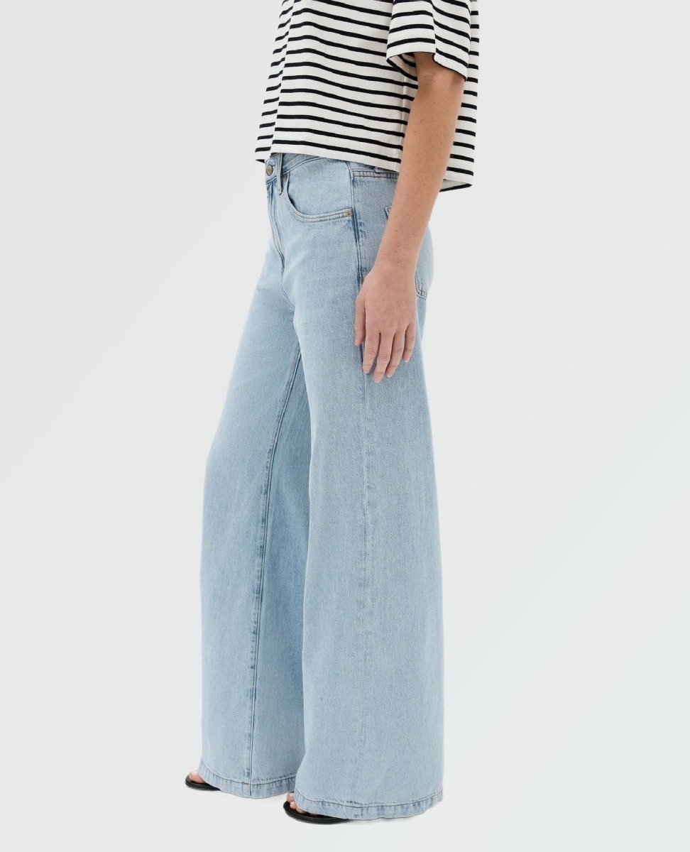 Jadyn Palazzo Major Blue - PINK ARROWS