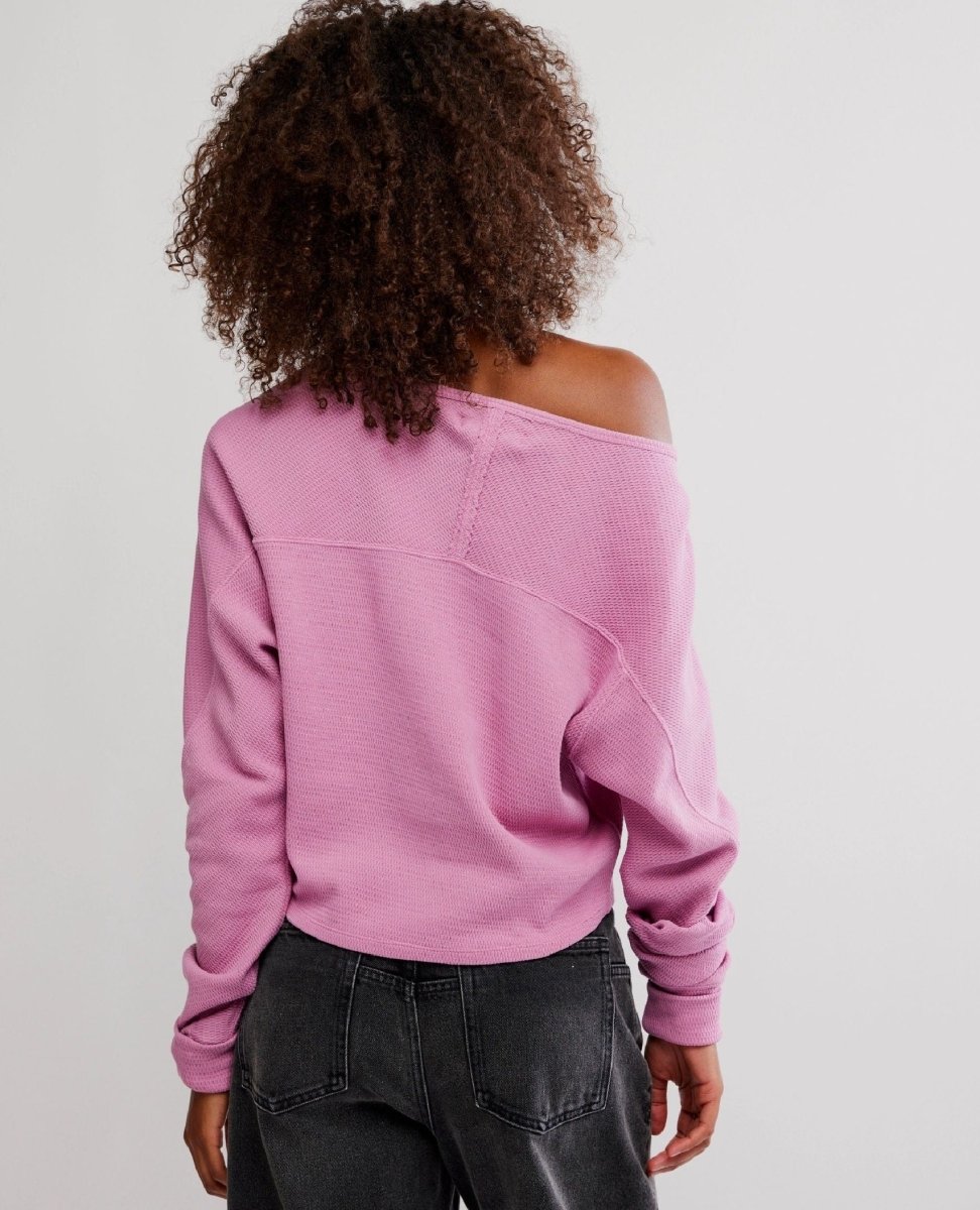 Jess Long Sleeve Orchid Pink - PINK ARROWS