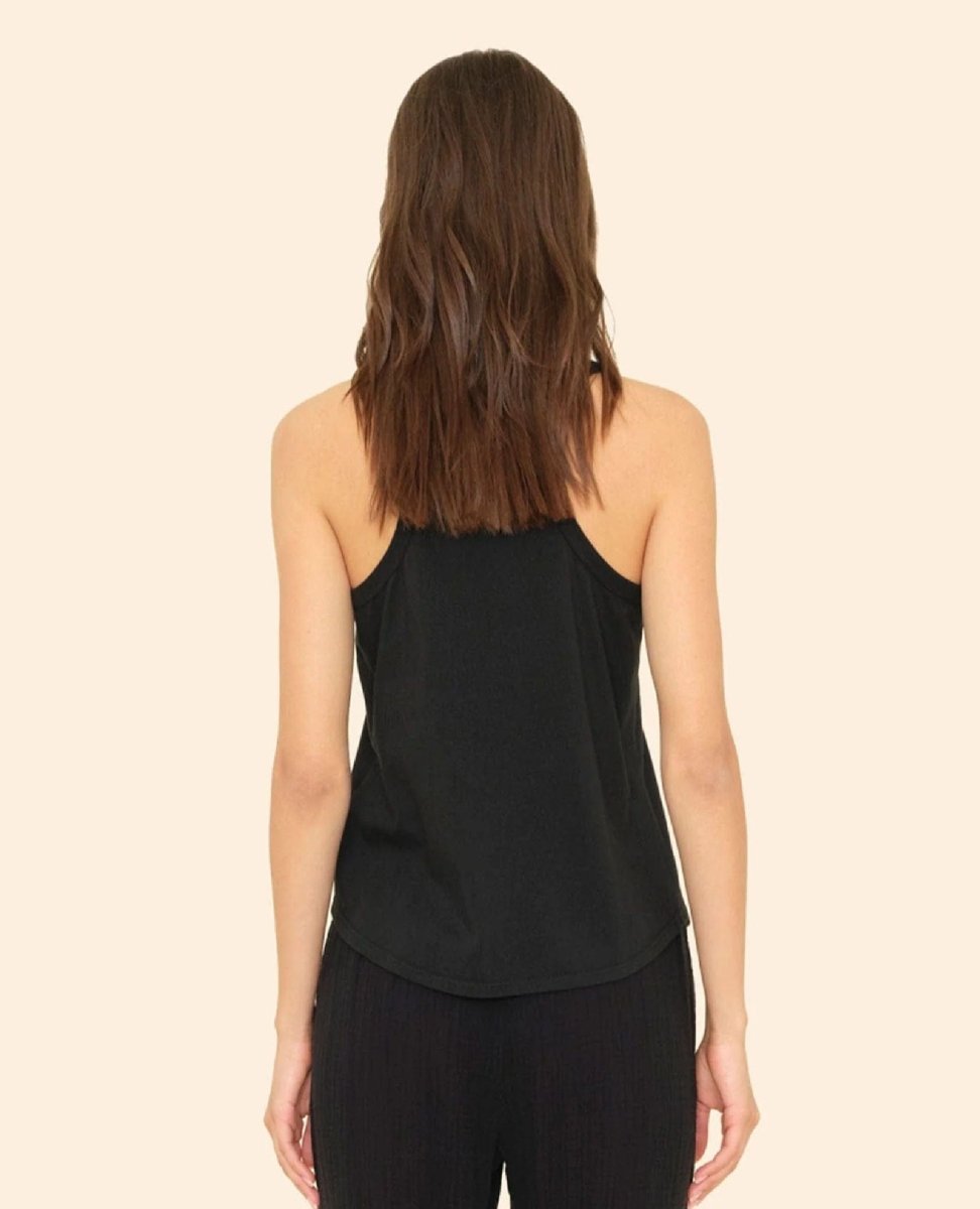 Jett Tank Jet Black - PINK ARROWS