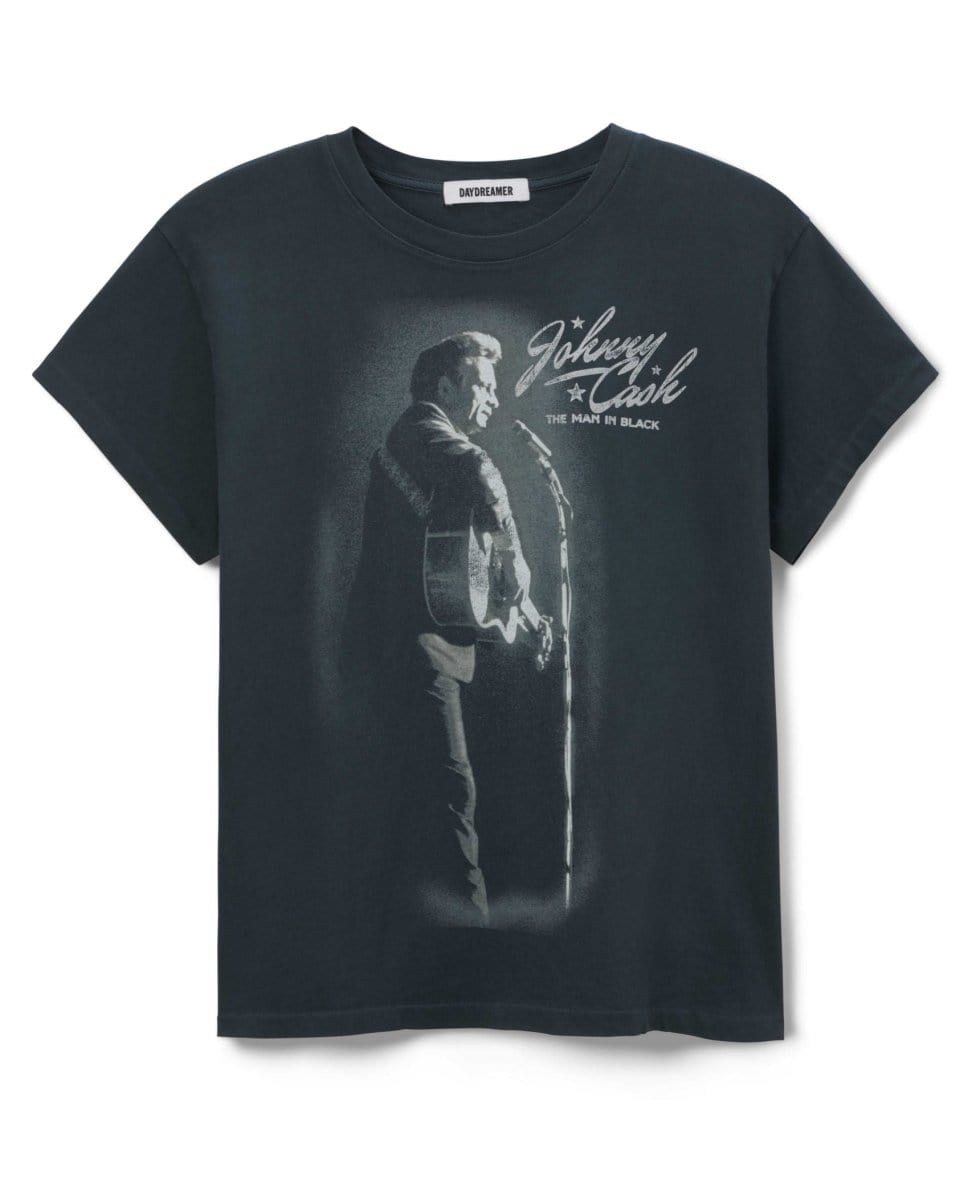 Johnny Cash Stand My Ground Tour Tee - PINK ARROWS