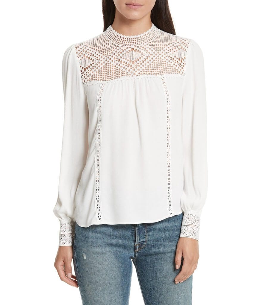 Joie Ilse Blouse - PINK ARROWS