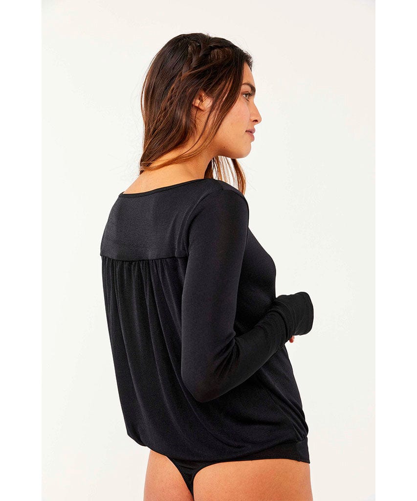 Kaya Bodysuit Black - PINK ARROWS