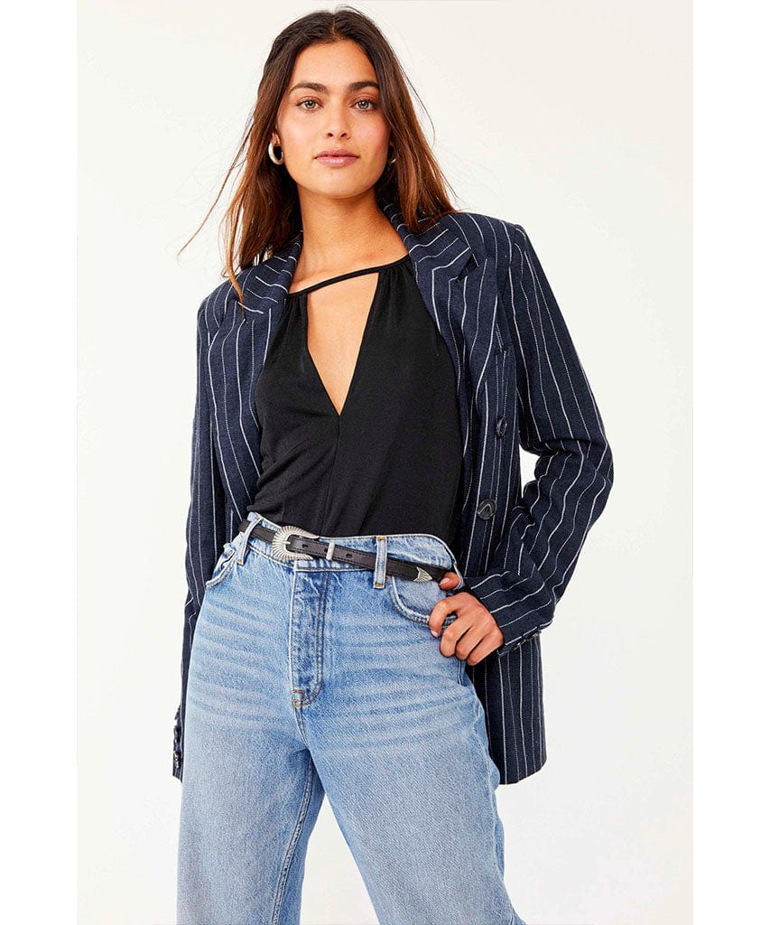 Kaya Bodysuit Black - PINK ARROWS