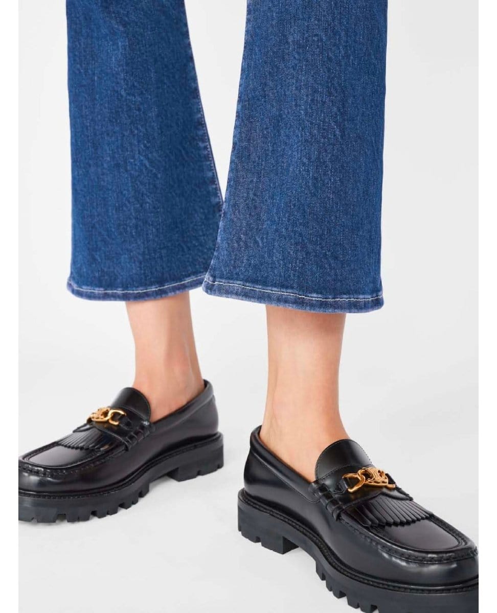 Le Cropped Mini Boot Ackerman - PINK ARROWS