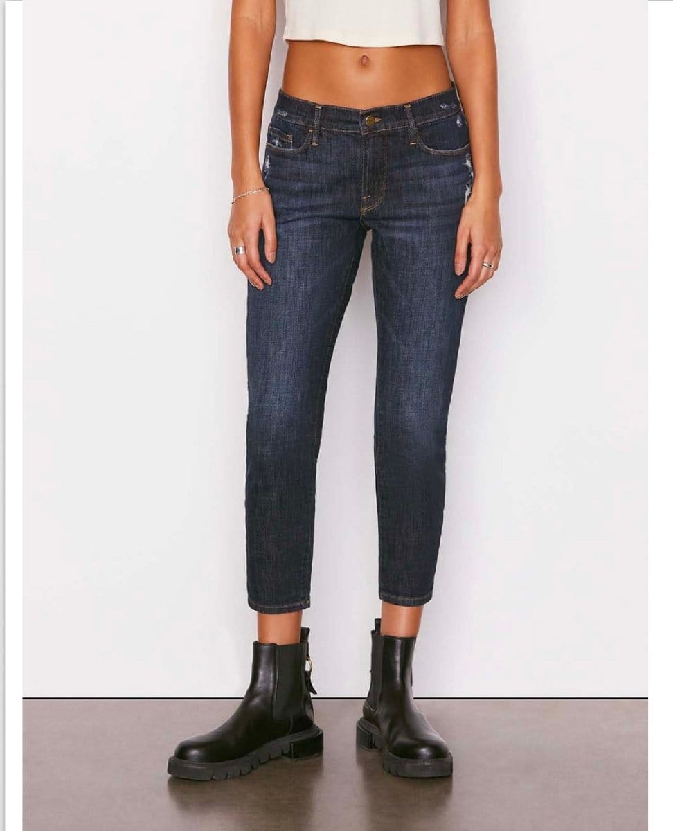 Le Garcon Crop in Covant - PINK ARROWS