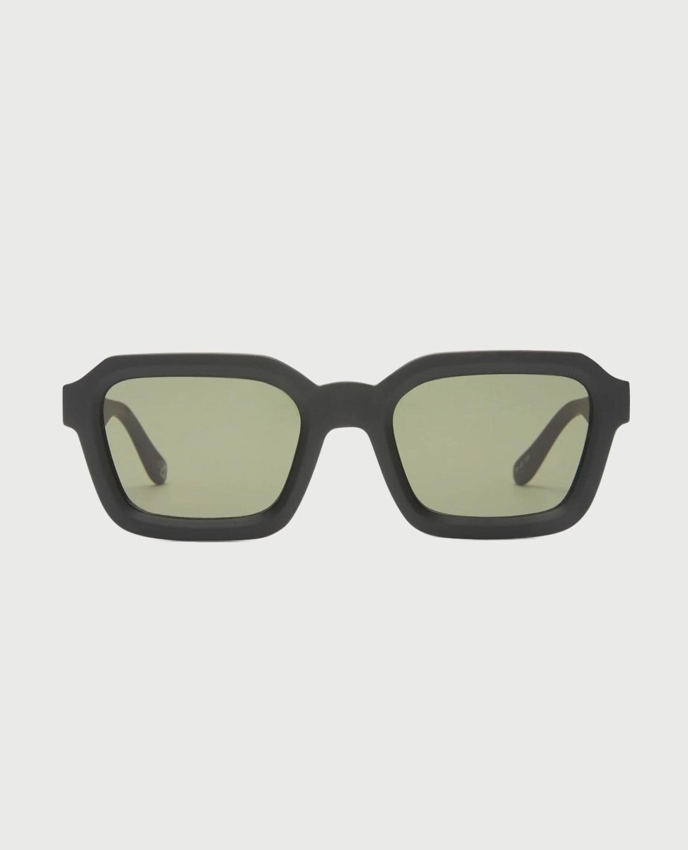 Le Spec Impossible Sunglass Matte Black - PINK ARROWS