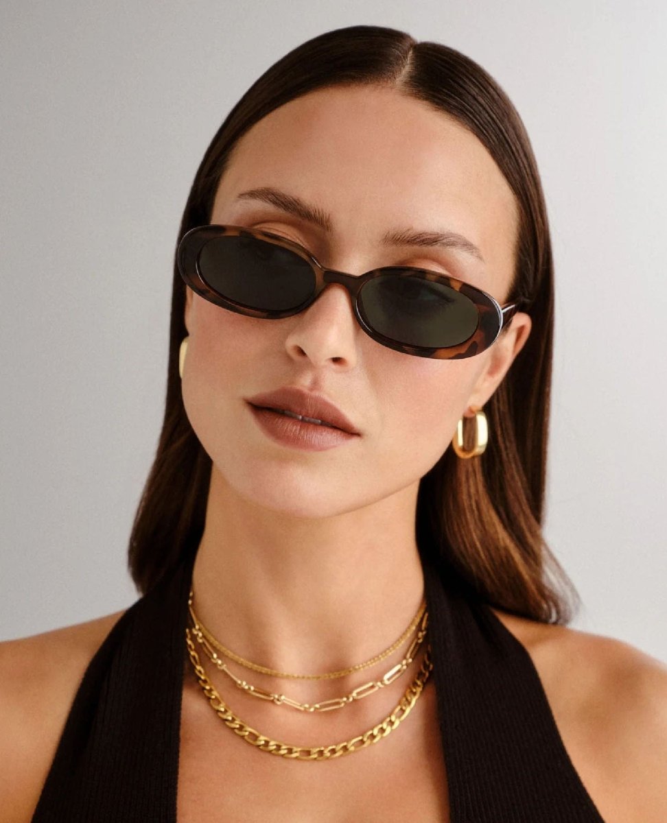 Le Spec Outta Love Tortoise - PINK ARROWS