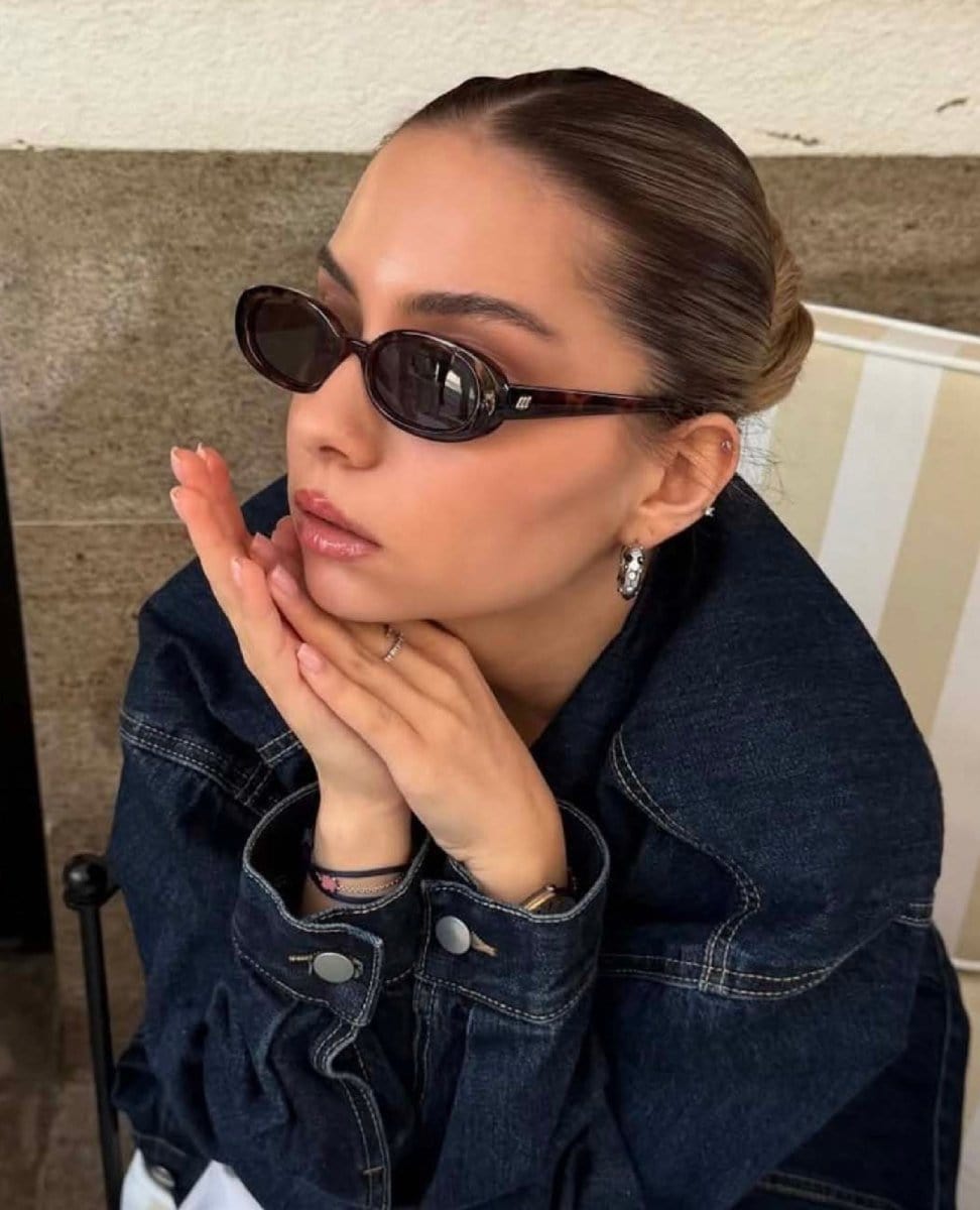 Le Spec Outta Love Tortoise - PINK ARROWS