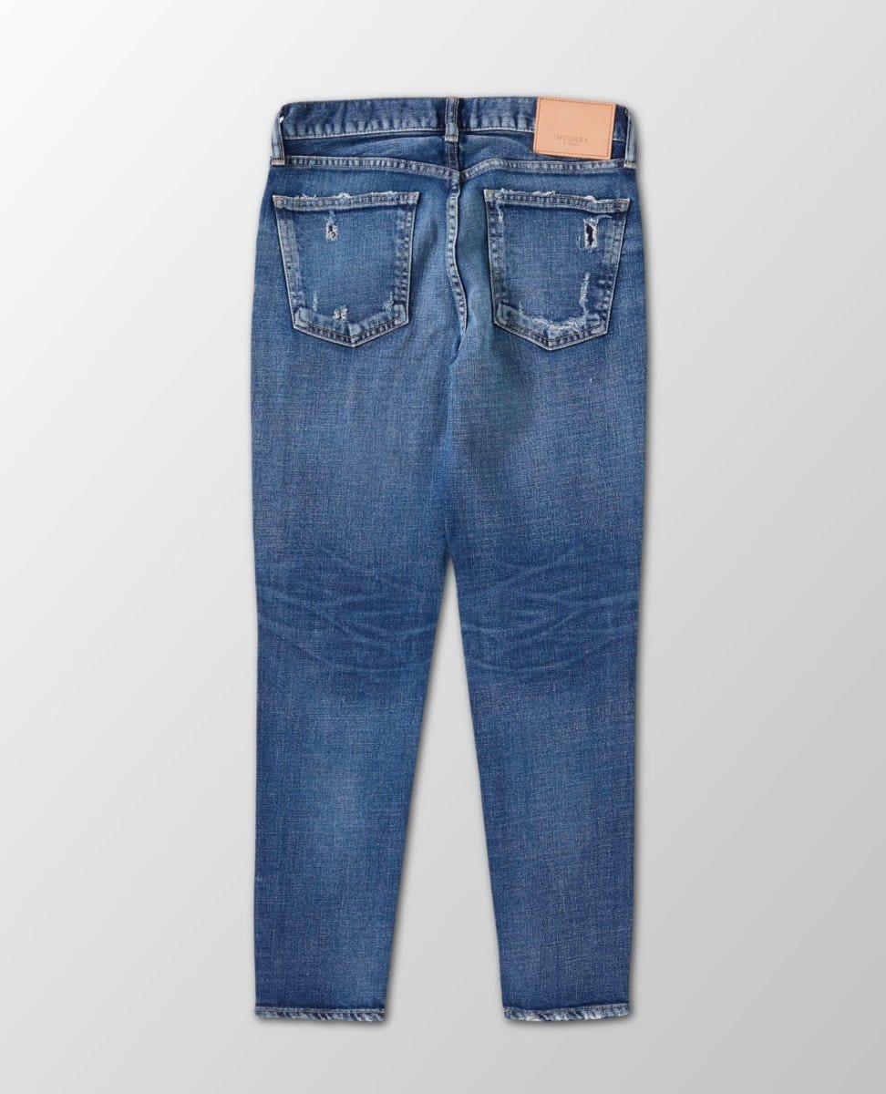 Lenwood Skinny Medium Blue Vintage - PINK ARROWS