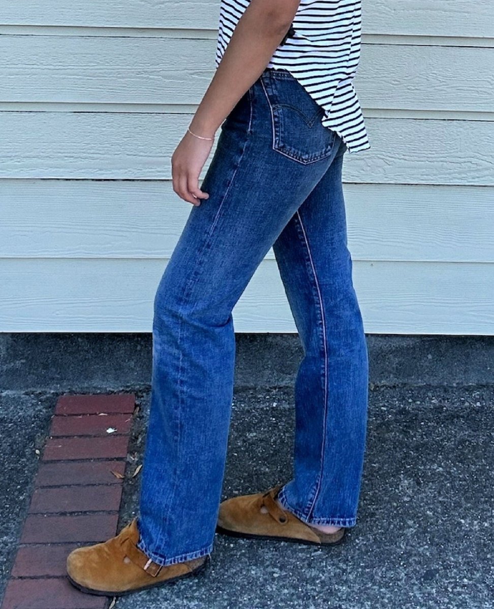 Levi's Vintage 1950's 701 Jeans Seeger - PINK ARROWS