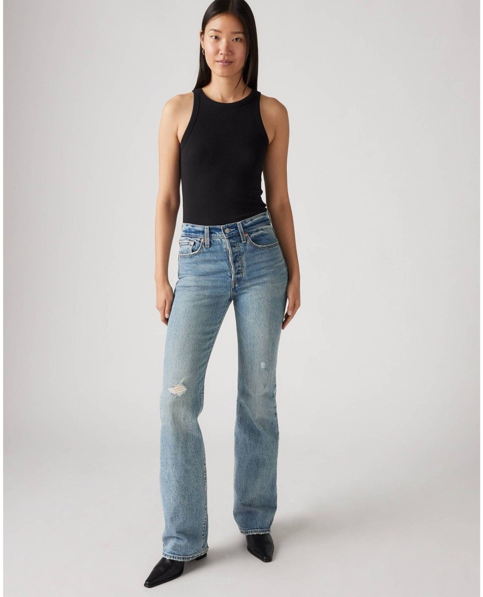 Levi's Wedgie Bootcut - PINK ARROWS