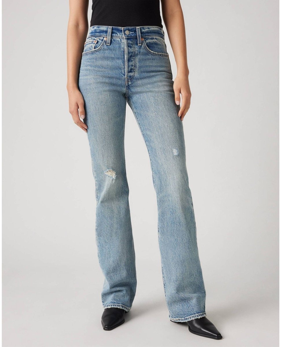 Levi's Wedgie Bootcut - PINK ARROWS
