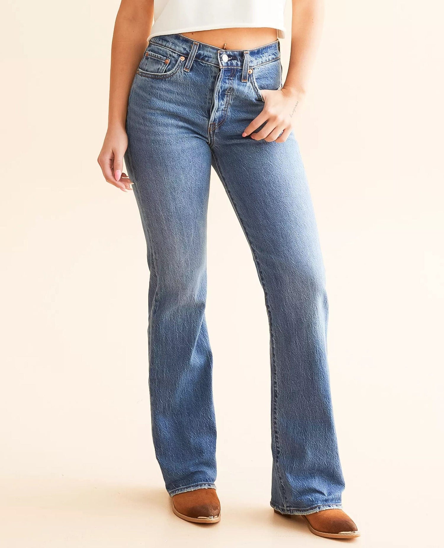 Wedgie Bootcut Jeans Fair Point