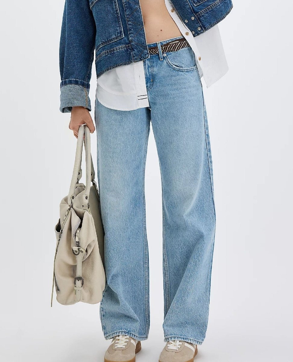 Low Loose Jeans Good Grades - PINK ARROWS