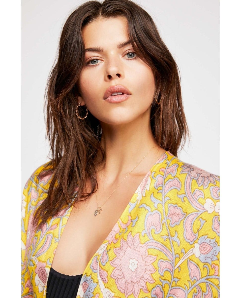 Magic Dance Kimono Mellow Yellow - PINK ARROWS