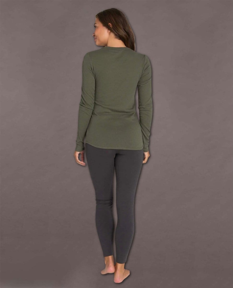 Malibu Jersey Crew Olive - PINK ARROWS