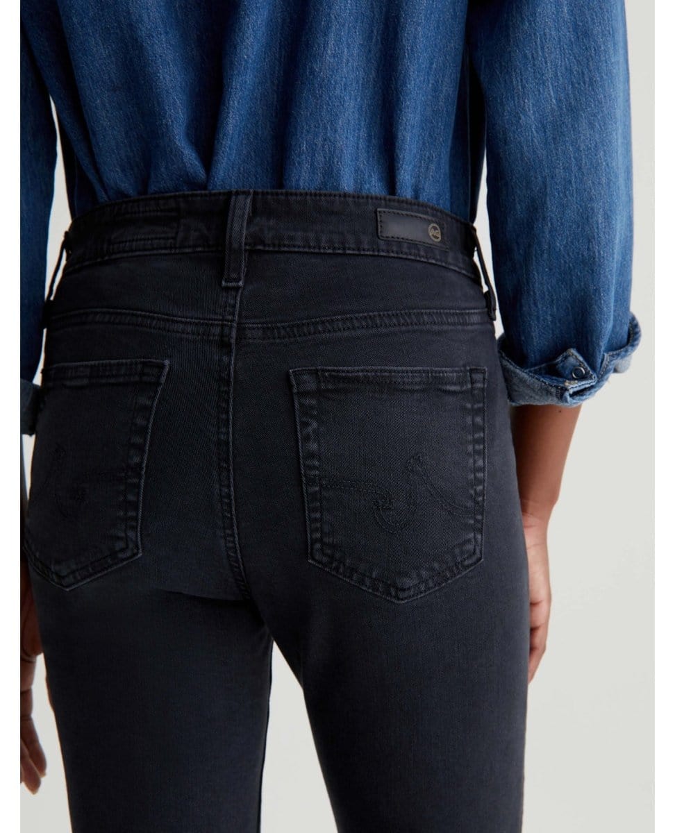 Mari Crop Cloud Soft Denim Black - PINK ARROWS