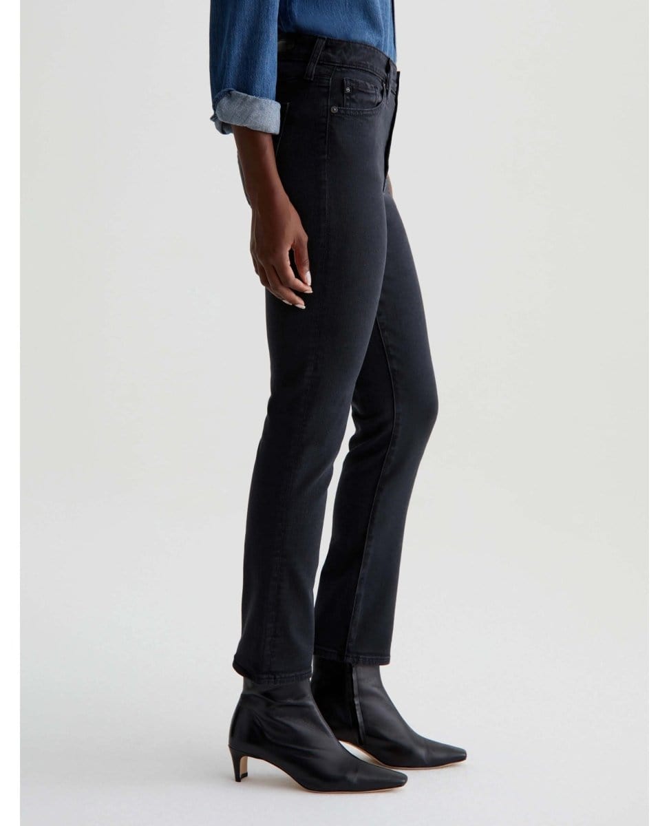 Mari Crop Cloud Soft Denim Black - PINK ARROWS