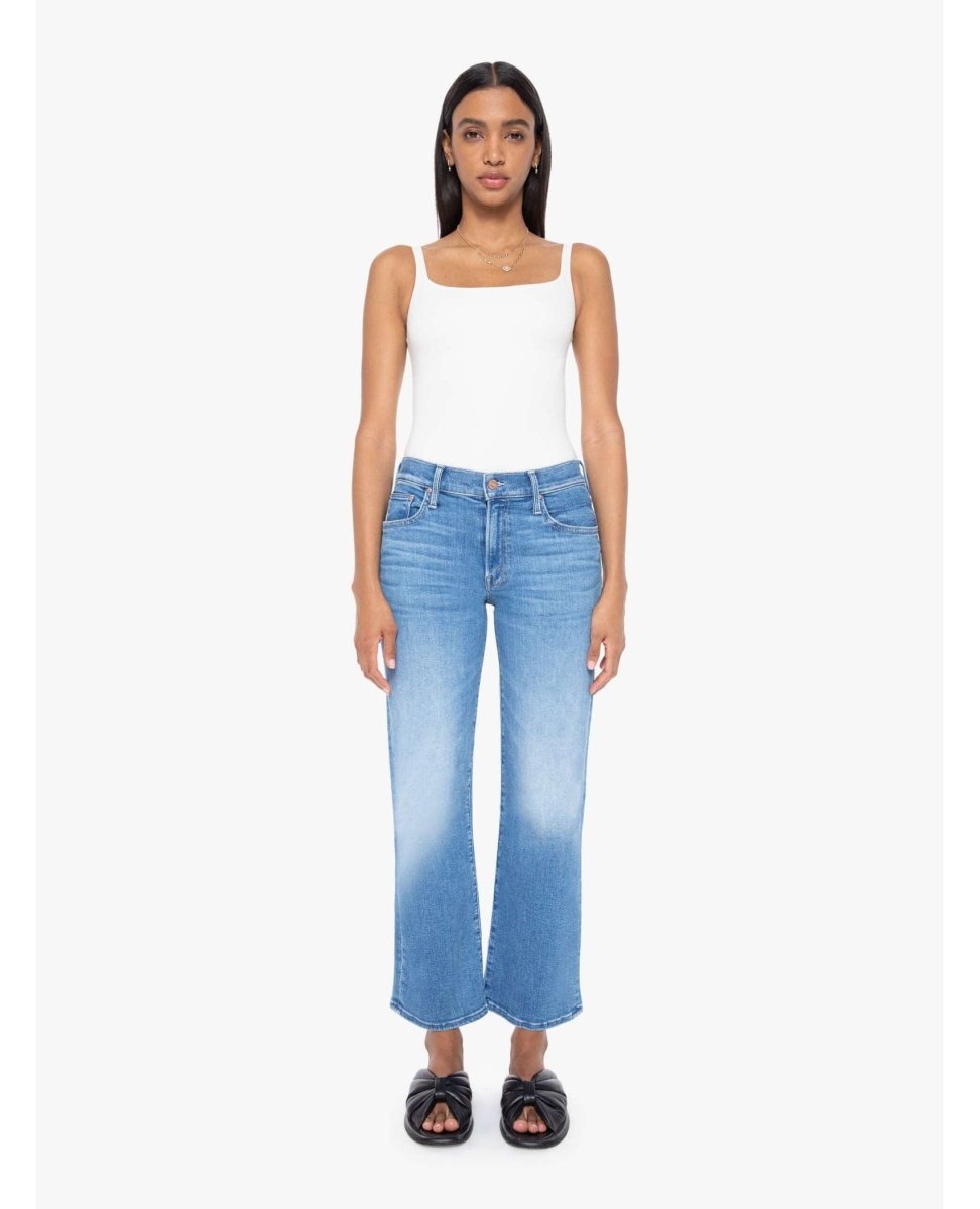 Mid Rise Rambler Zip Ankle Out Of The Blue Out - PINK ARROWS