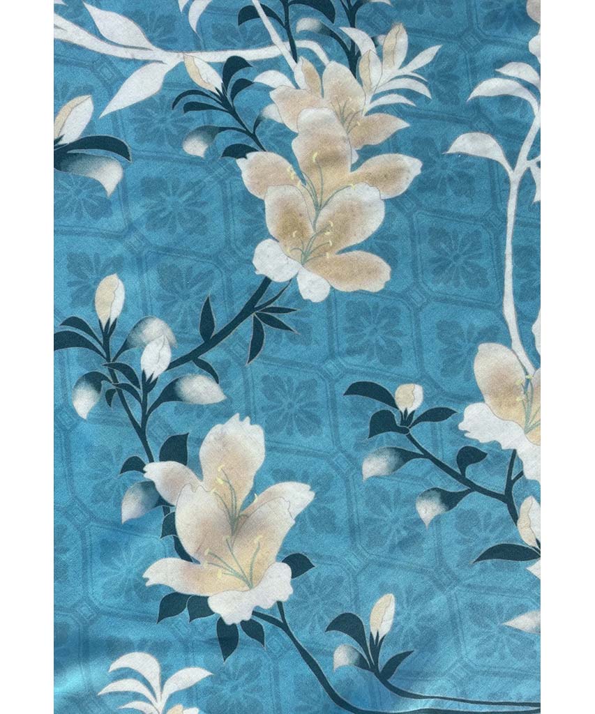 Midnight Rambler Aqua Lillies - PINK ARROWS