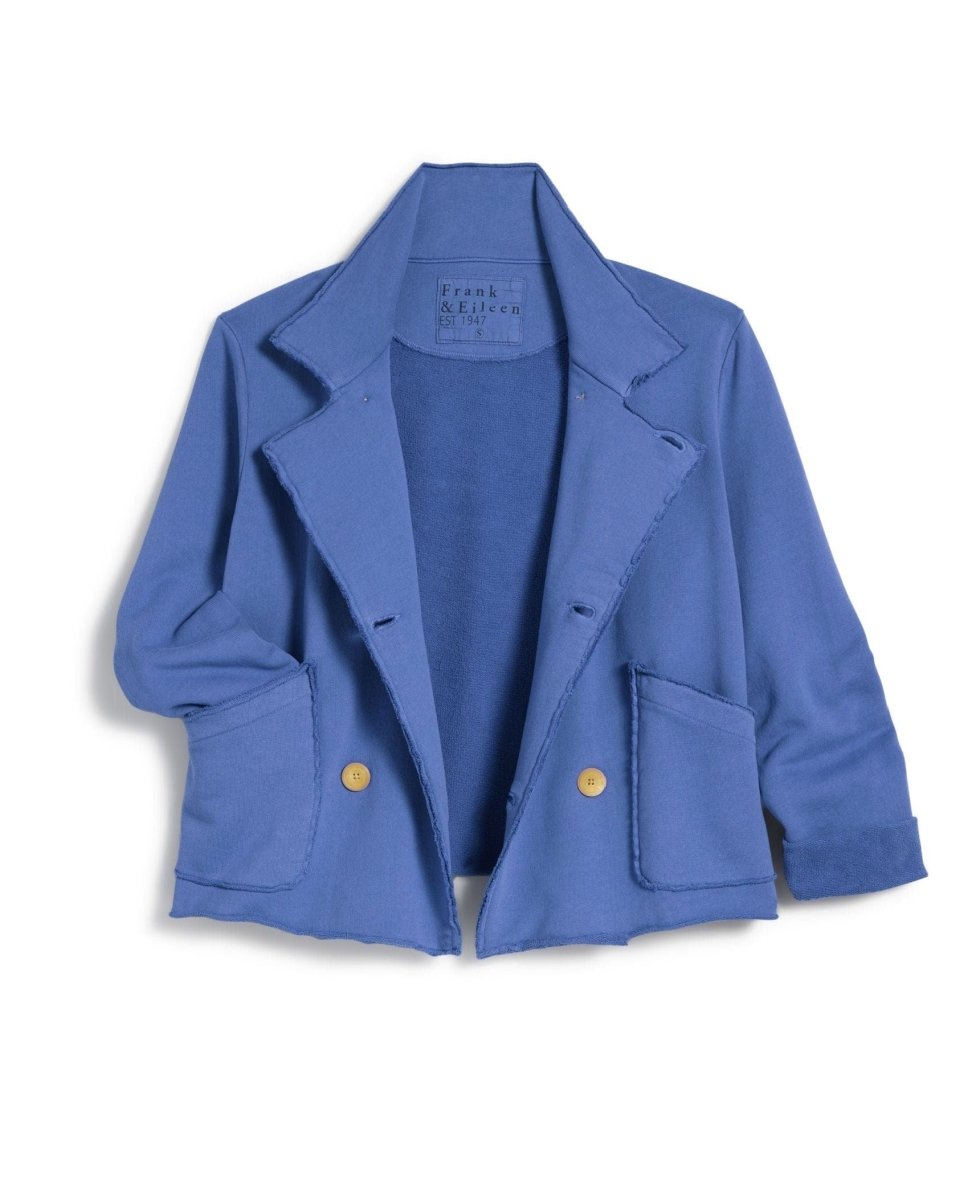 Mini Crop Belfast Peacoat Blue Bird - PINK ARROWS
