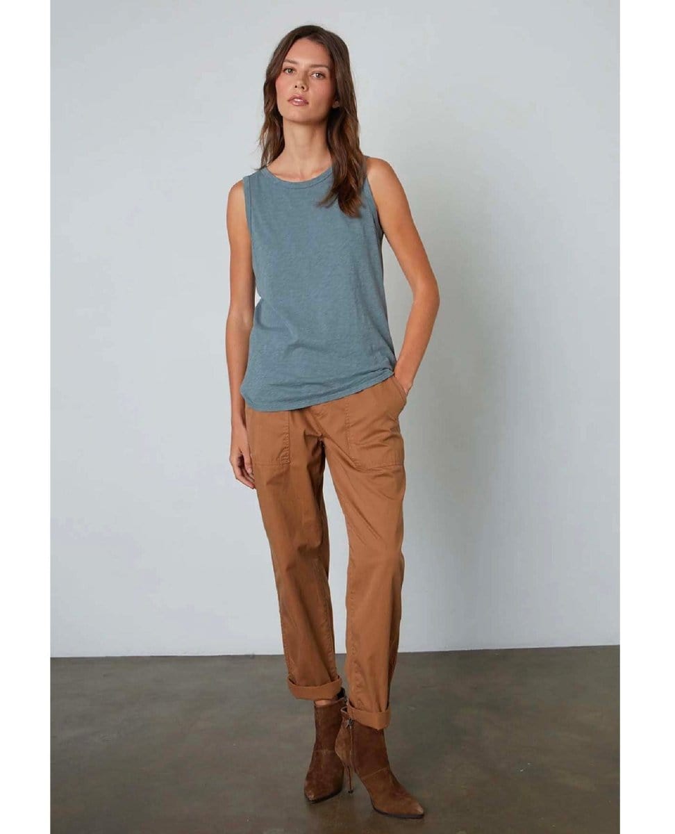 Misty Drawstring Pant Sepia - PINK ARROWS