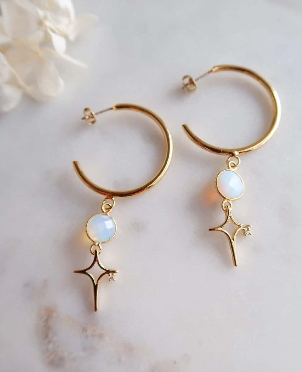 Morning Stars Earrings - PINK ARROWS