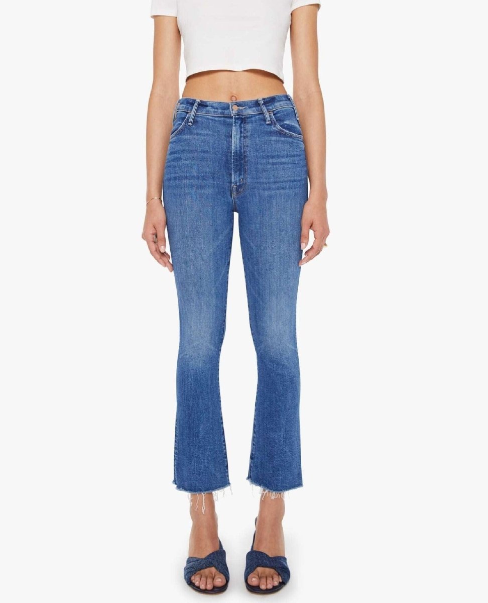 MOTHER The Hustler Jean Grasping At Straws - PINK ARROWS