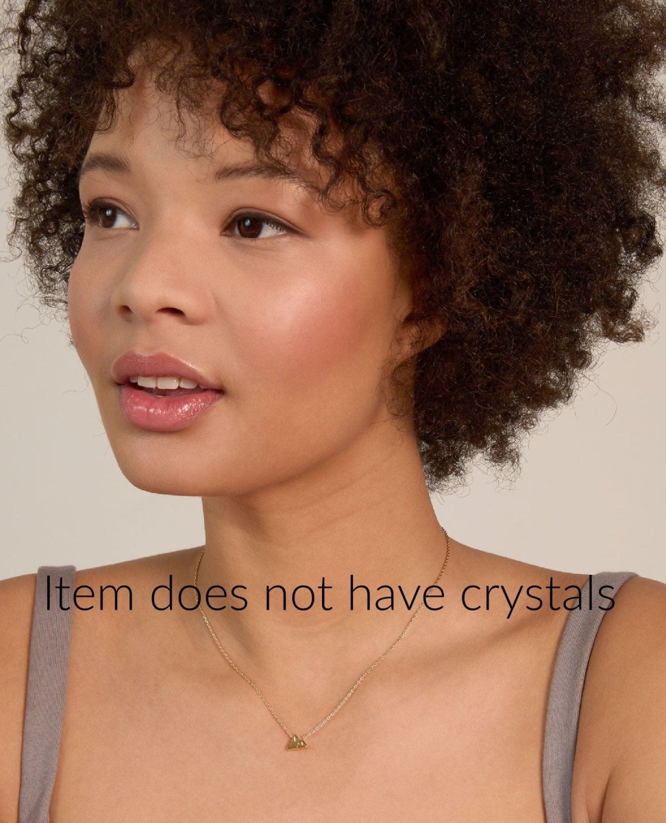 Move Mountains Necklace Gold - PINK ARROWS