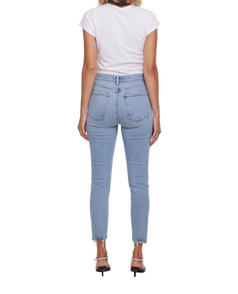 Nico High Rise Slim Fit Cliffside - PINK ARROWS