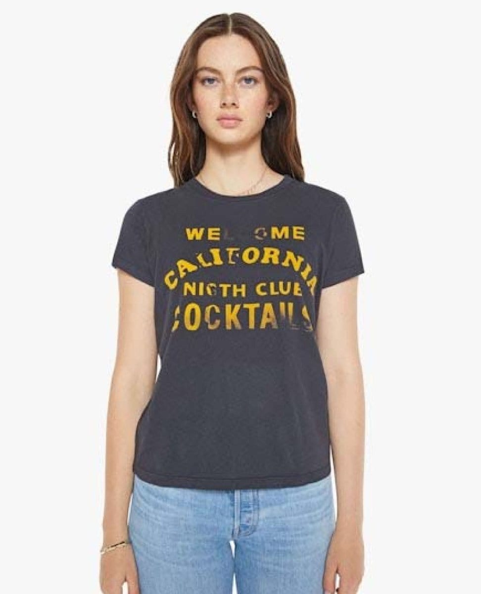 Night Club Cocktails Boxy Goodie Goodie - PINK ARROWS