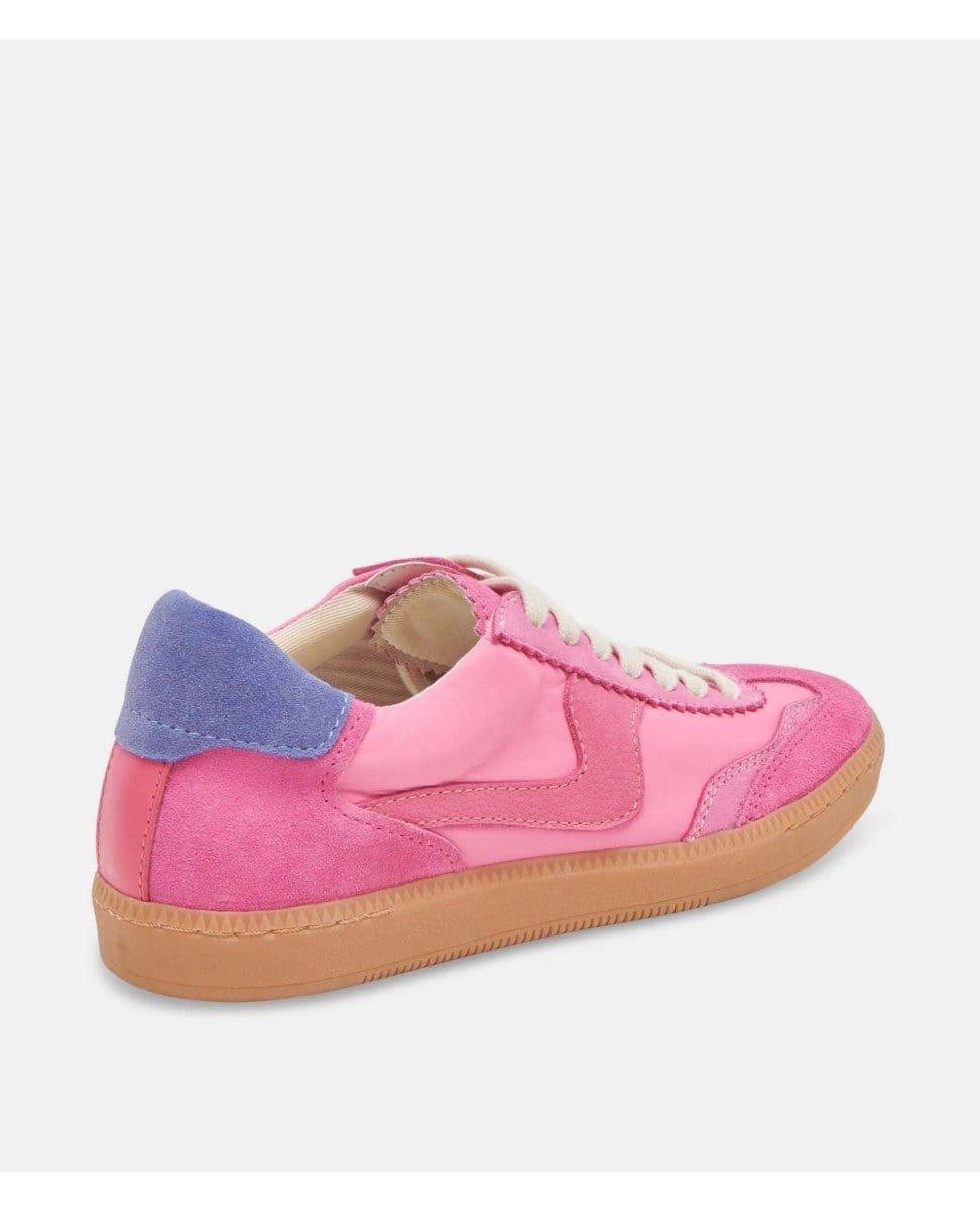 Notice Pink Suede Sneakers - PINK ARROWS