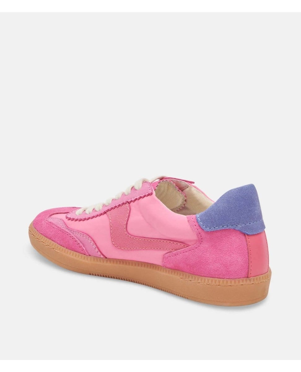 Notice Pink Suede Sneakers - PINK ARROWS