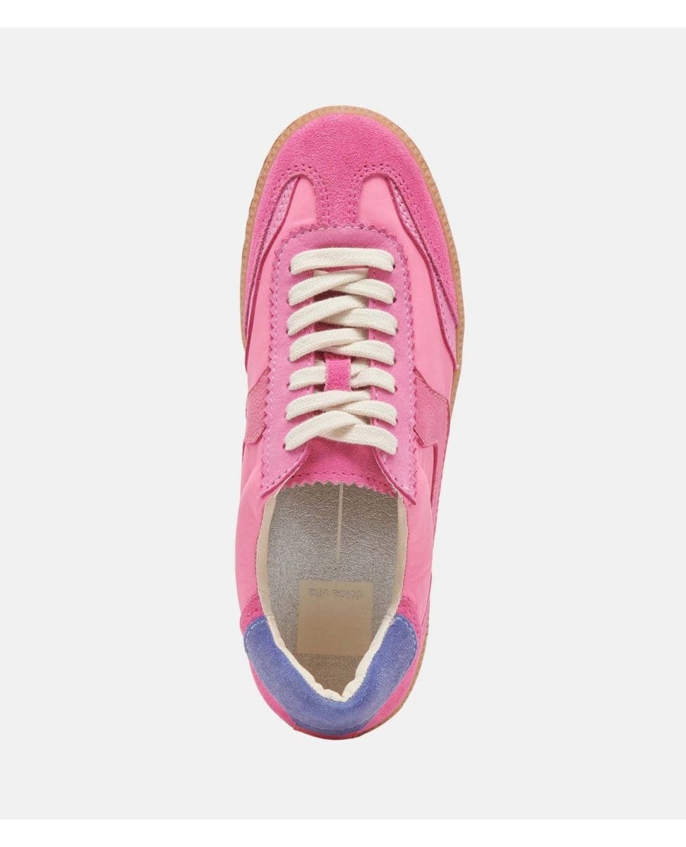Notice Pink Suede Sneakers - PINK ARROWS