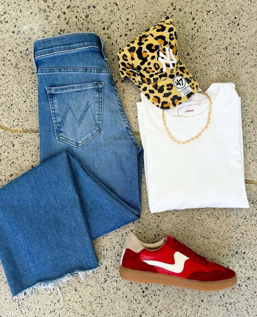 NY Baseball Hat Cheetah - PINK ARROWS