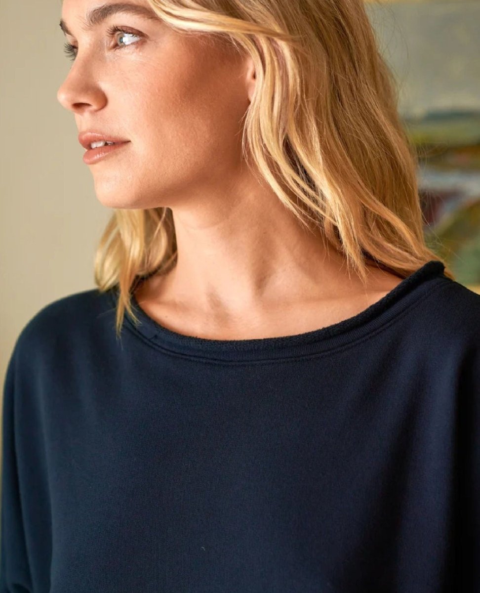 Olive Capelet in Navy - PINK ARROWS