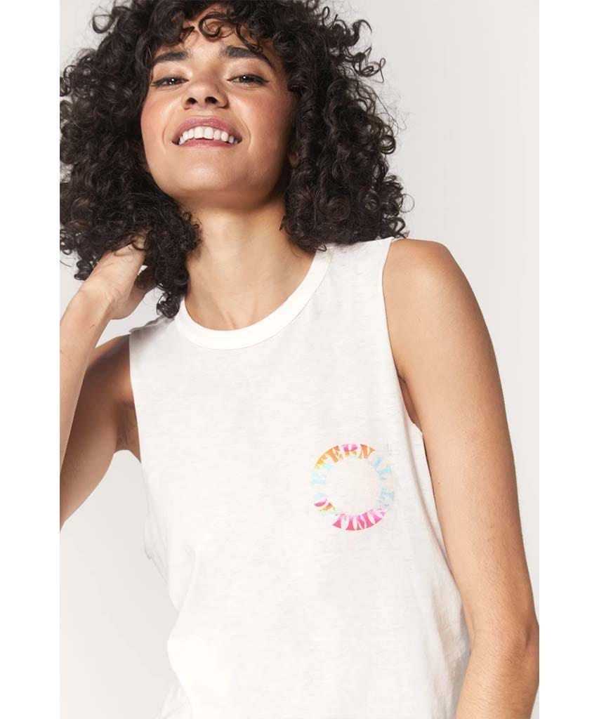 Optimist Paradise Tank - PINK ARROWS