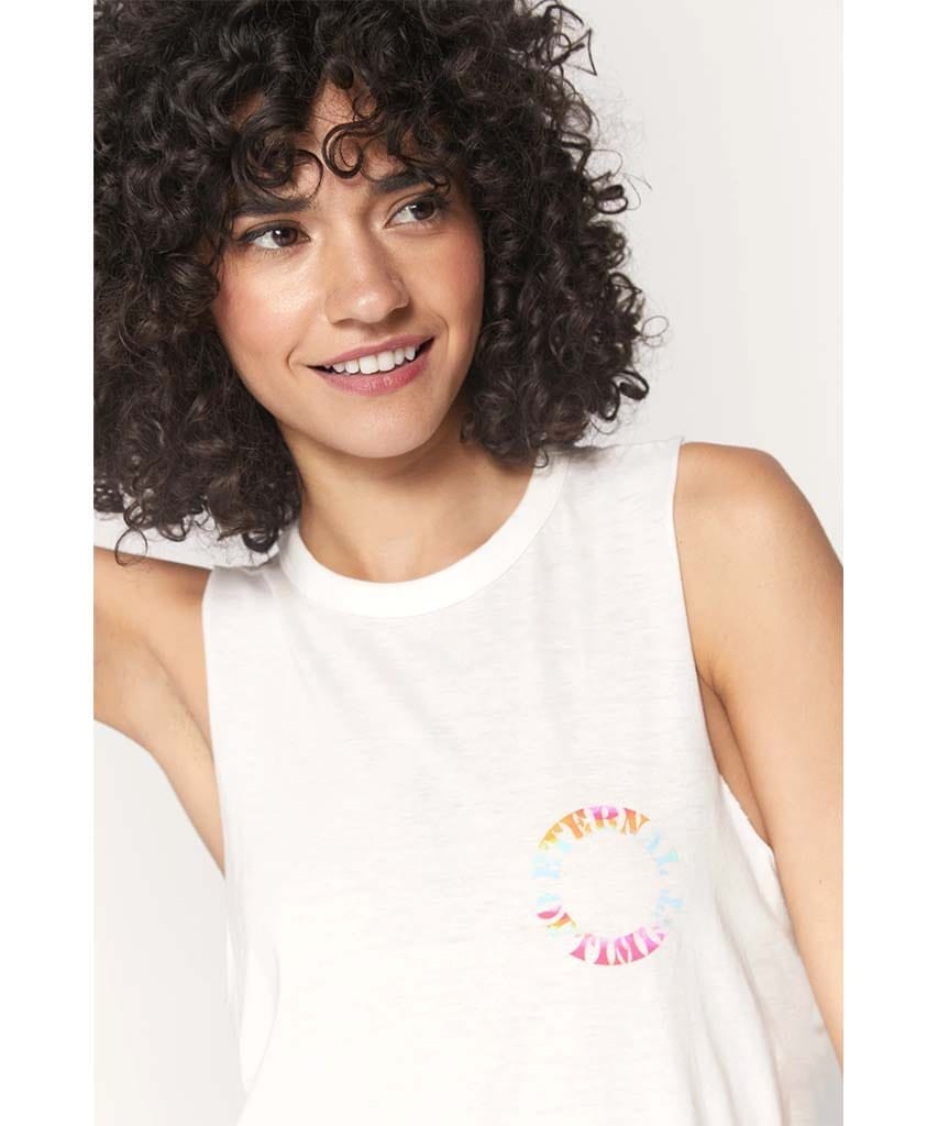 Optimist Paradise Tank - PINK ARROWS