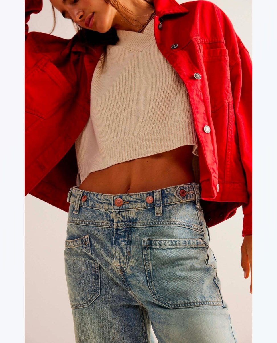 Palmer Cuffed Jean La La Land - PINK ARROWS