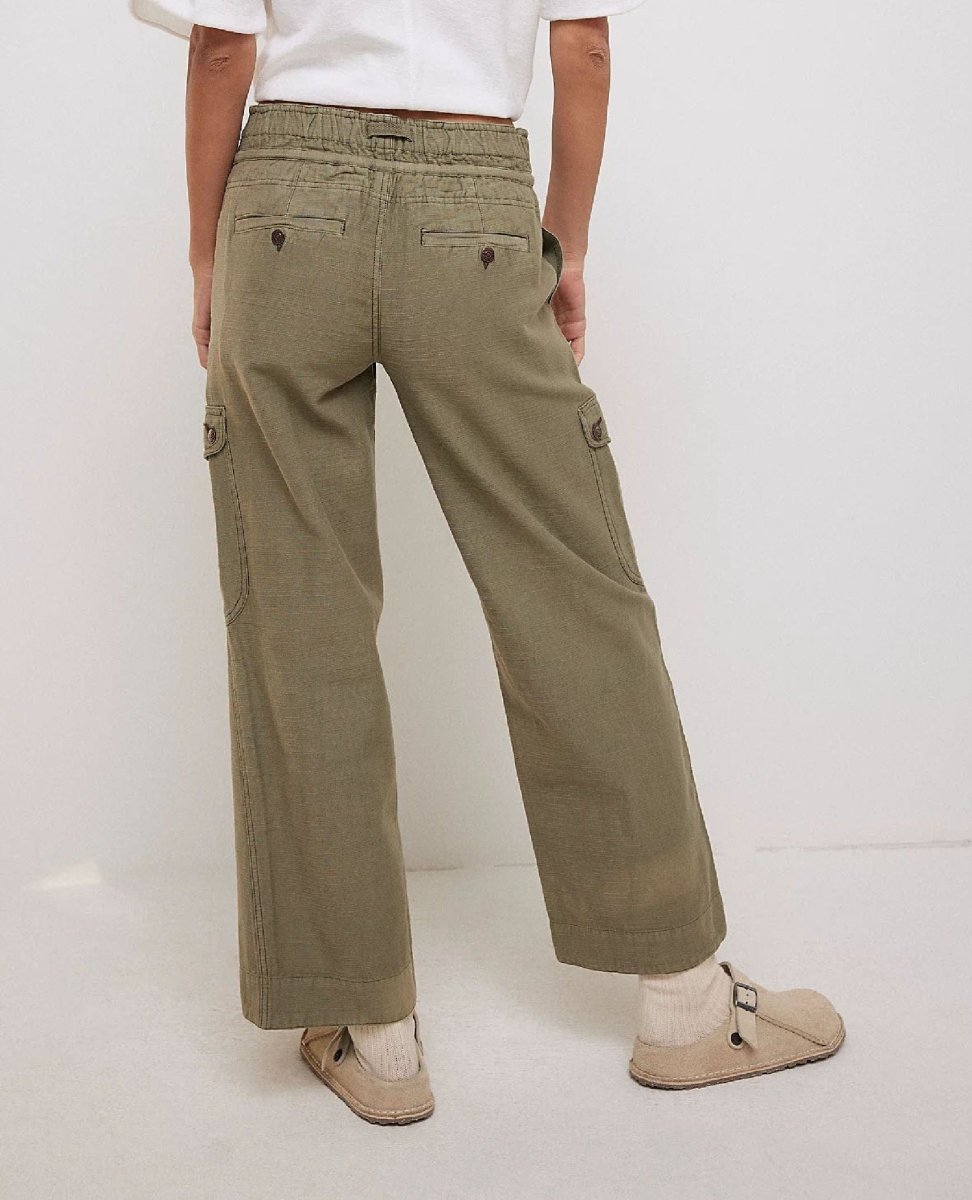 Park Ave Pant Adventurer Green - PINK ARROWS