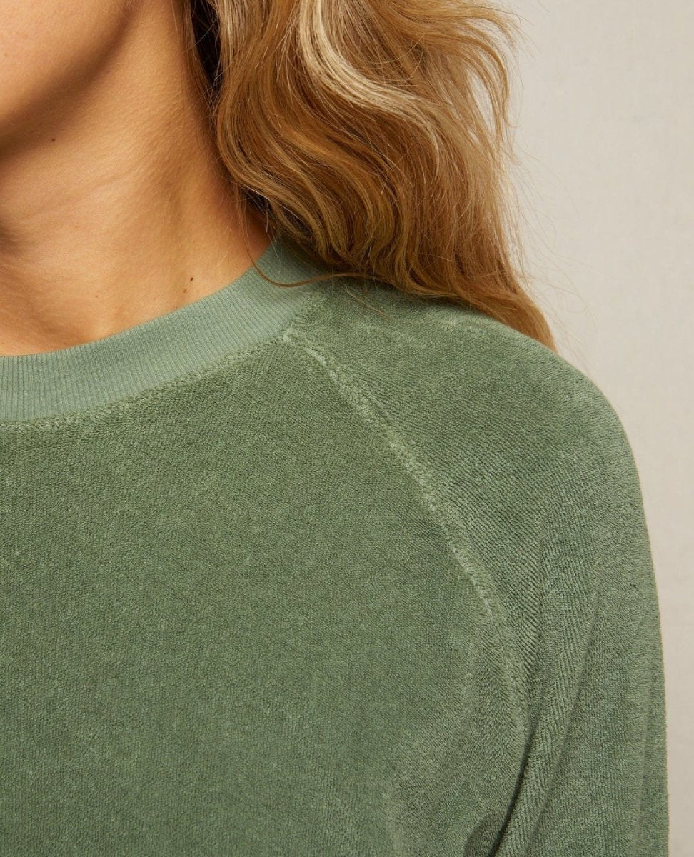 Perfect Saylor Aloe Sweatshirt - PINK ARROWS