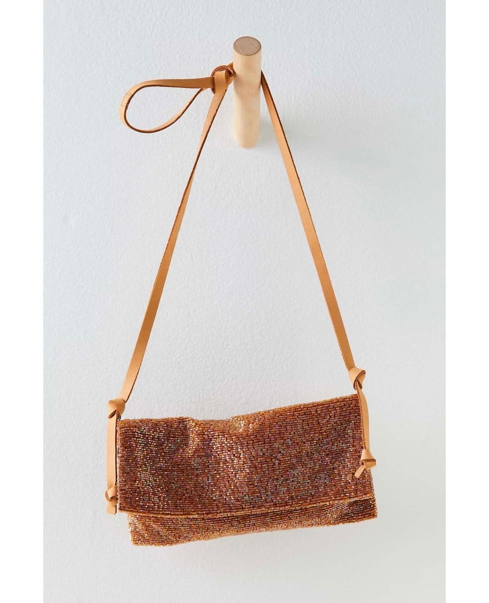 Plus One Embellished Cros Bag Weathered Brass - PINK ARROWS