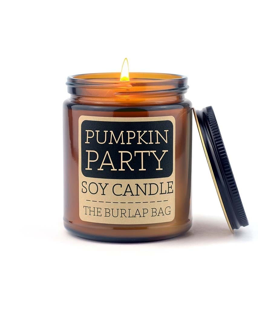 Pumpkin Party Soy Candle - PINK ARROWS