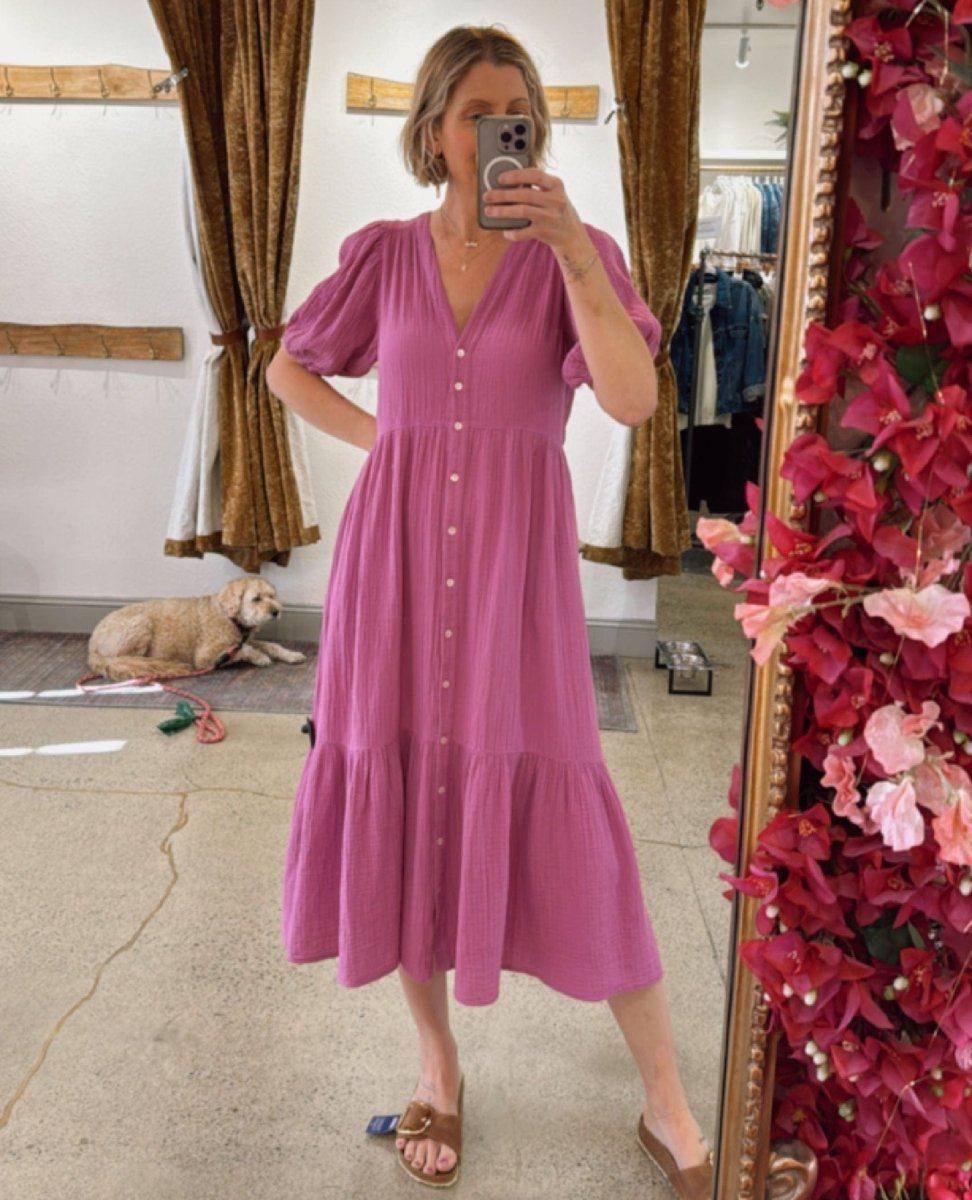 Purple Orchid Lennox Dress - PINK ARROWS